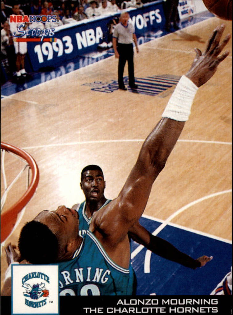 1993-94 Hoops Scoops #HS3 Alonzo Mourning