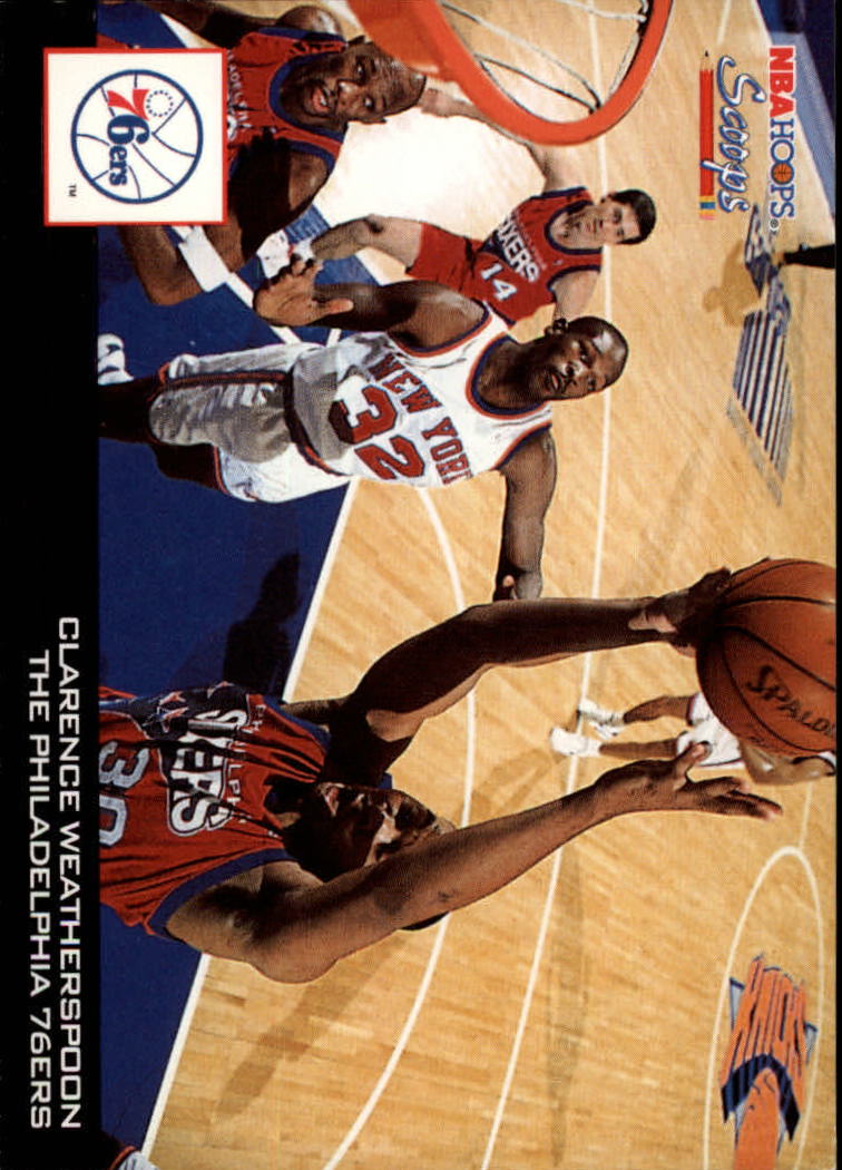 1993-94 Hoops Scoops #HS20 Clarence Weatherspoon