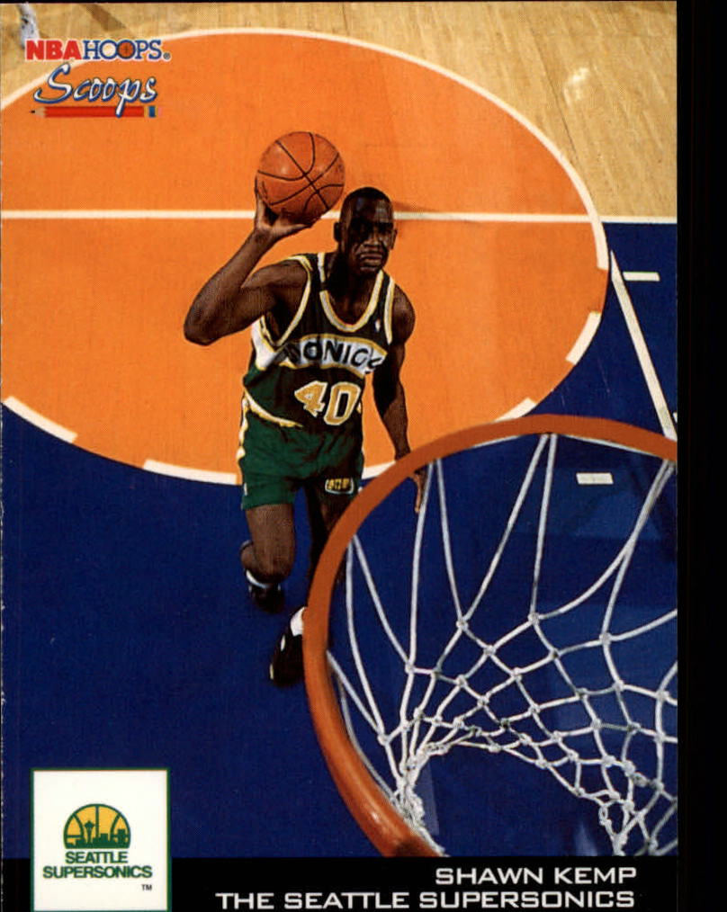 1993-94 Hoops Scoops #HS25 Shawn Kemp