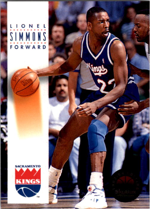 1993-94 SkyBox Premium #158 Lionel Simmons