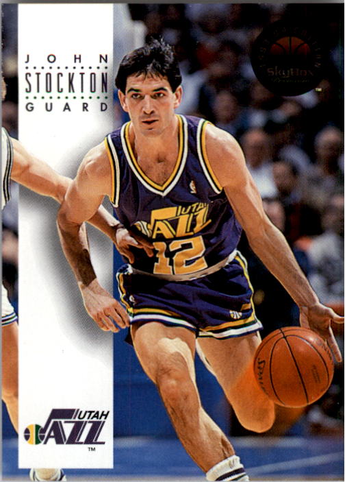 1993-94 SkyBox Premium #179 John Stockton