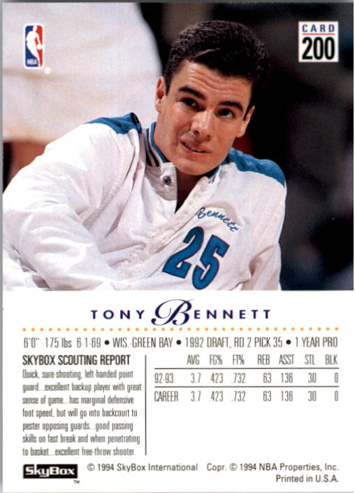 A9255- 1993-94 Skybox Premium Basketball #s 1-250 -You Pick- 15+ FREE US SHIP - Picture 393 of 493