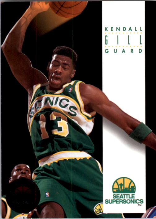 Kendall Gill (2) Rookie Cards 1990 NBA HOOPS #394 _ Purchase 1 Receive 2  Cards