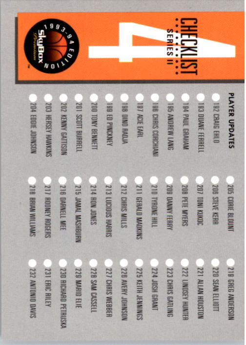 A9255- 1993-94 Skybox Premium Bk 251-341 +Inserts -You Pick- 15+ FREE US SHIP - Picture 178 of 222