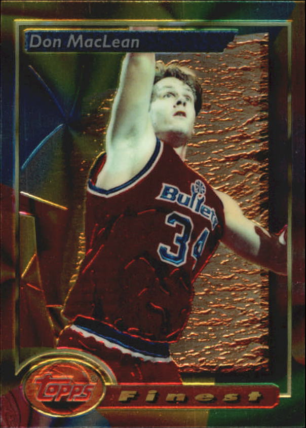 1993-94 Finest #10 Don MacLean