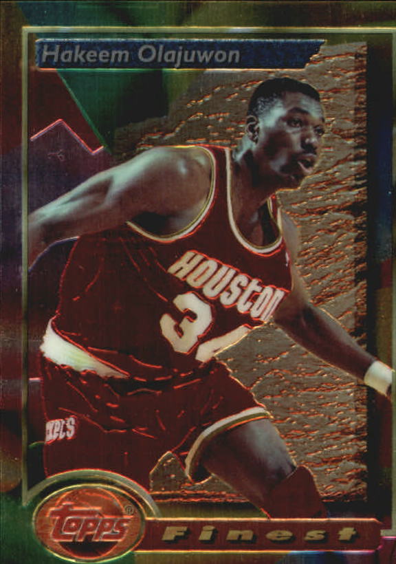 1993-94 Finest #76 Hakeem Olajuwon