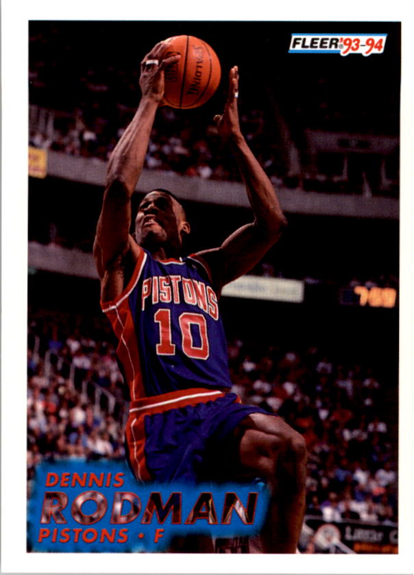Dennis Rodman Autographed 1993-94 Upper Deck Card #63 San Antonio