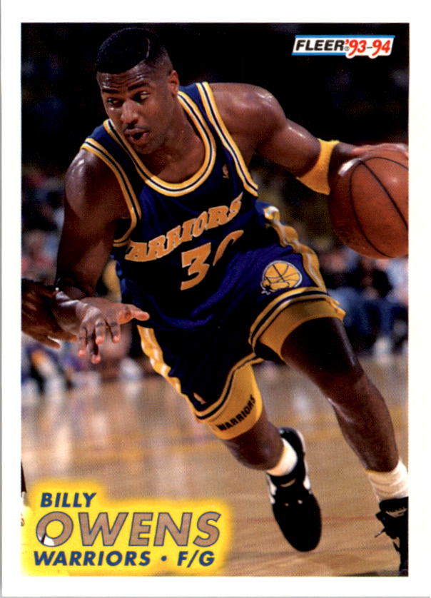 1993-94 Fleer #72 Billy Owens