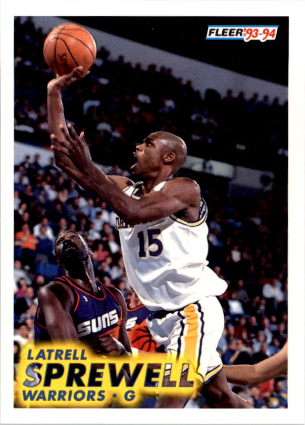 1993-94 Fleer #73 Latrell Sprewell