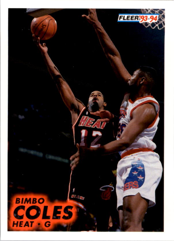 1993-94 Fleer #106 Bimbo Coles