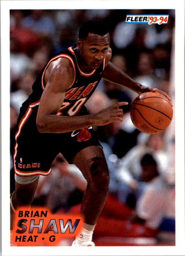 1993-94 Fleer #112 Brian Shaw
