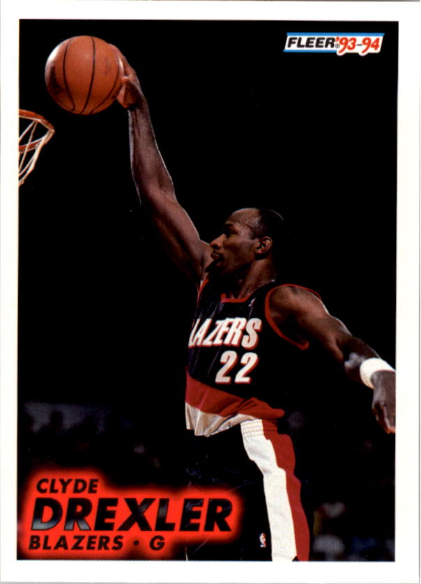 1993-94 Fleer #173 Clyde Drexler