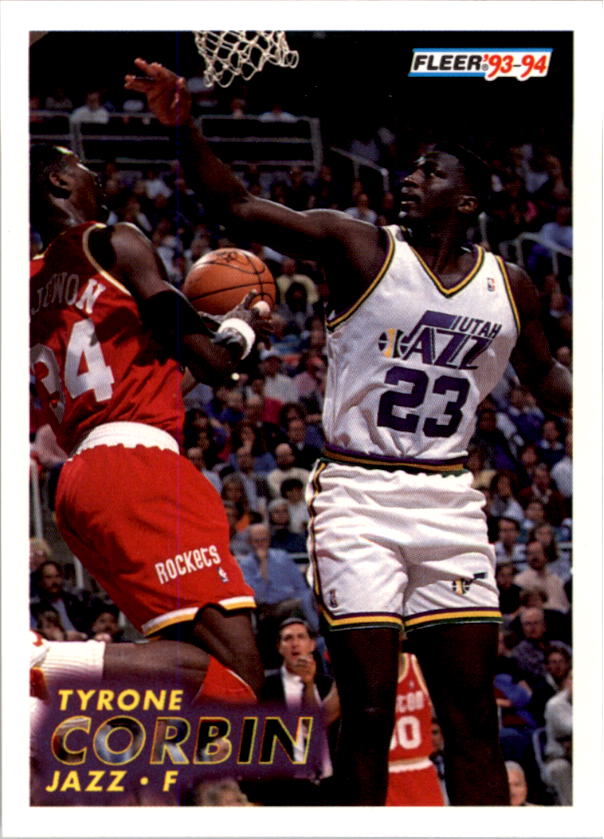 1993-94 Fleer #206 Tyrone Corbin