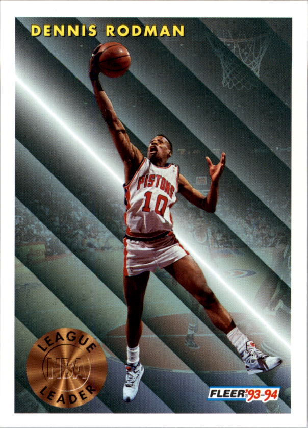 1993-94 Fleer #227 Dennis Rodman LL