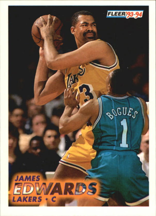 1993-94 Fleer #312 James Edwards