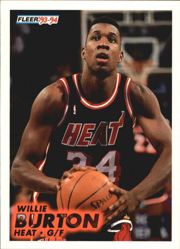 1993-94 Fleer #318 Willie Burton