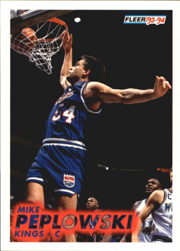1993-94 Fleer #374 Mike Peplowski RC