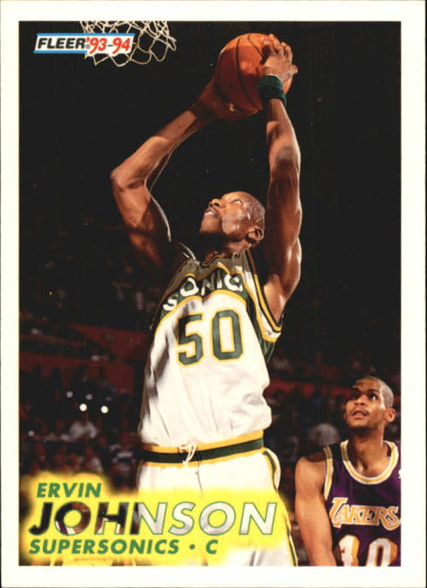 1993-94 Fleer #382 Ervin Johnson RC