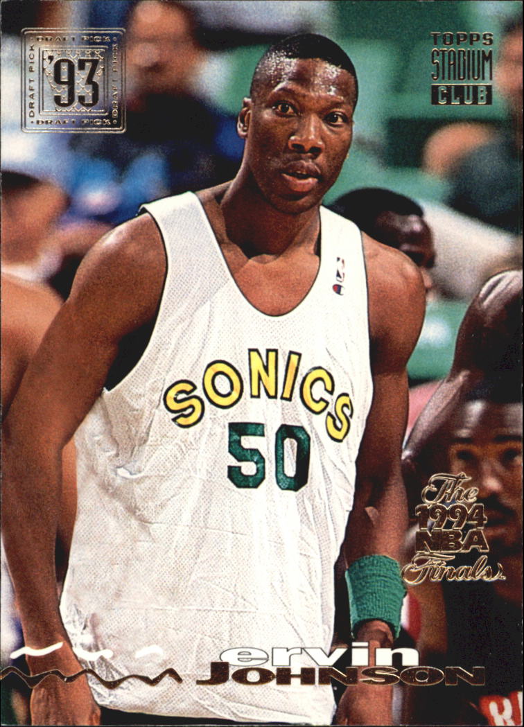 1993-94 Stadium Club Super Teams NBA Finals #36 Ervin Johnson