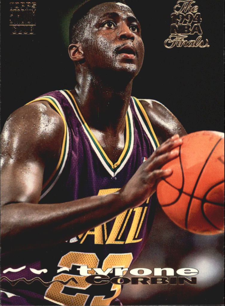 1993-94 Stadium Club Super Teams NBA Finals #44 Tyrone Corbin