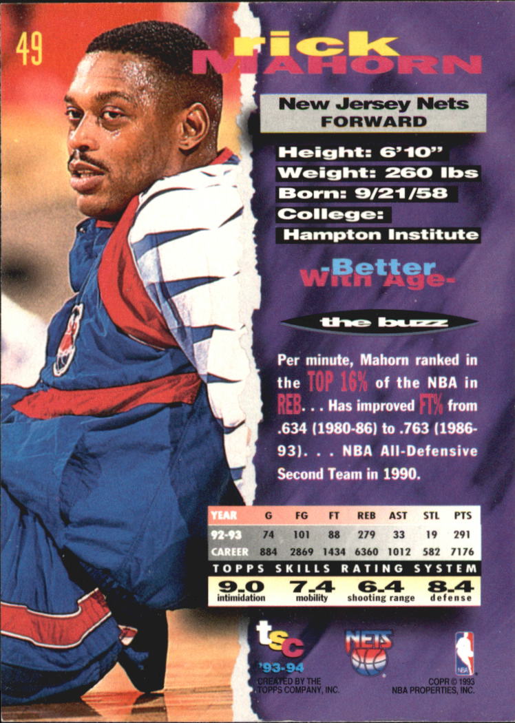 B5976- 1993-94 Stadium Club Super Teams NBA Group1 -You Pick- 15+ FREE US SHIP - Picture 93 of 345