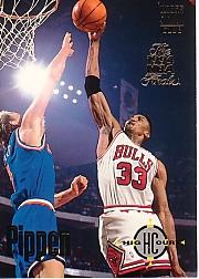 1993-94 Stadium Club Super Teams NBA Finals #61 Scottie Pippen HC