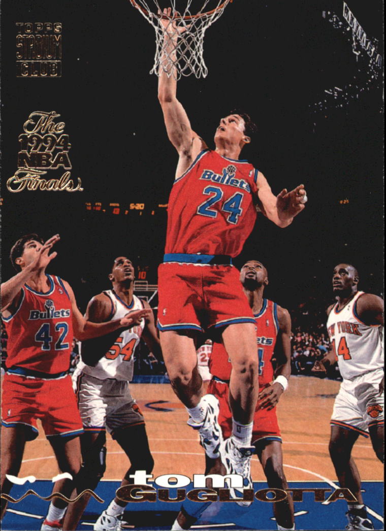 1993-94 Stadium Club Super Teams NBA Finals #88 Tom Gugliotta