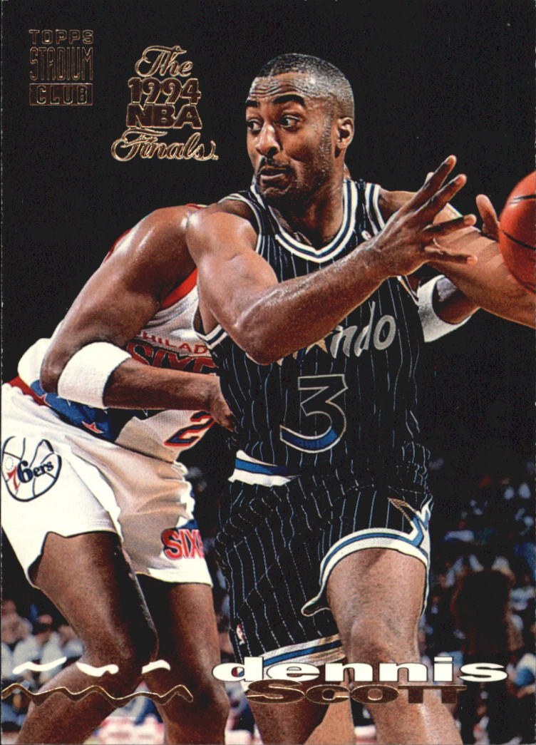 1993-94 Stadium Club Super Teams NBA Finals #135 Dennis Scott - NM-MT