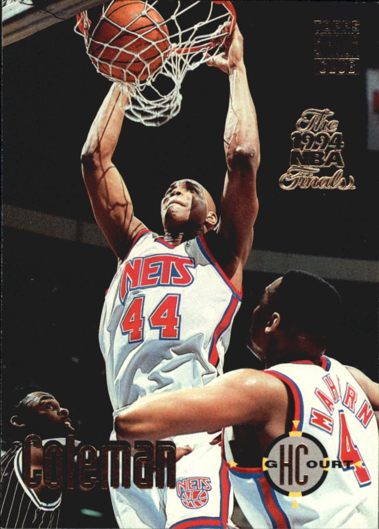1993-94 Stadium Club Super Teams NBA Finals #170 Derrick Coleman HC