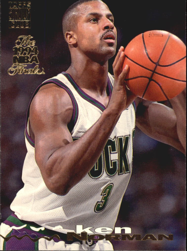 1993-94 Stadium Club Super Teams NBA Finals #193 Ken Norman - NM-MT