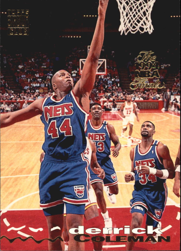 1993-94 Stadium Club Super Teams NBA Finals #282 Derrick Coleman