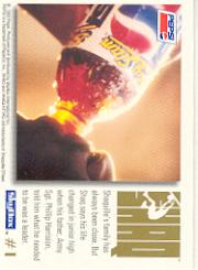 1993-94 SkyBox Premium Pepsi Shaq Attaq #1 Shaquille O'Neal/(Palming basketball) back image
