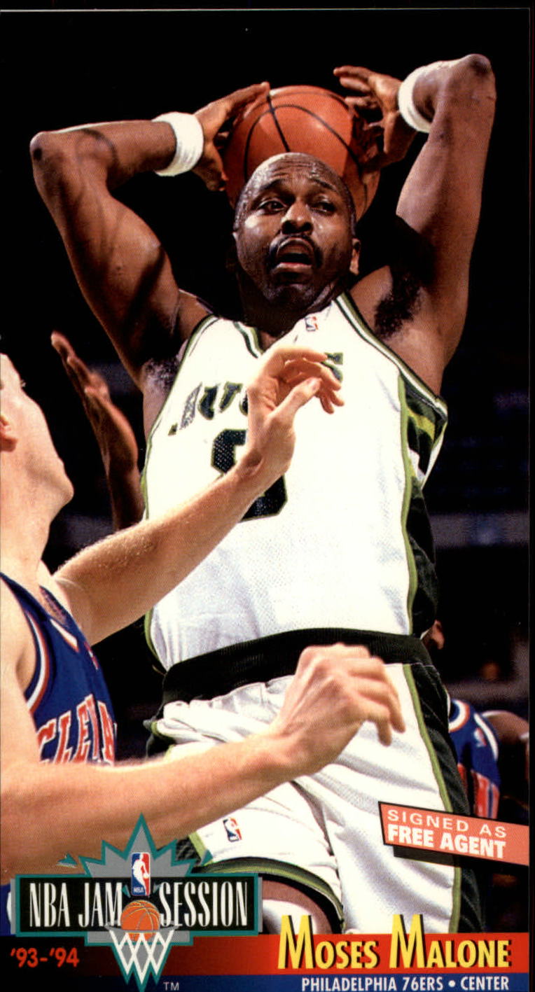 1993-94 Jam Session #170 Moses Malone