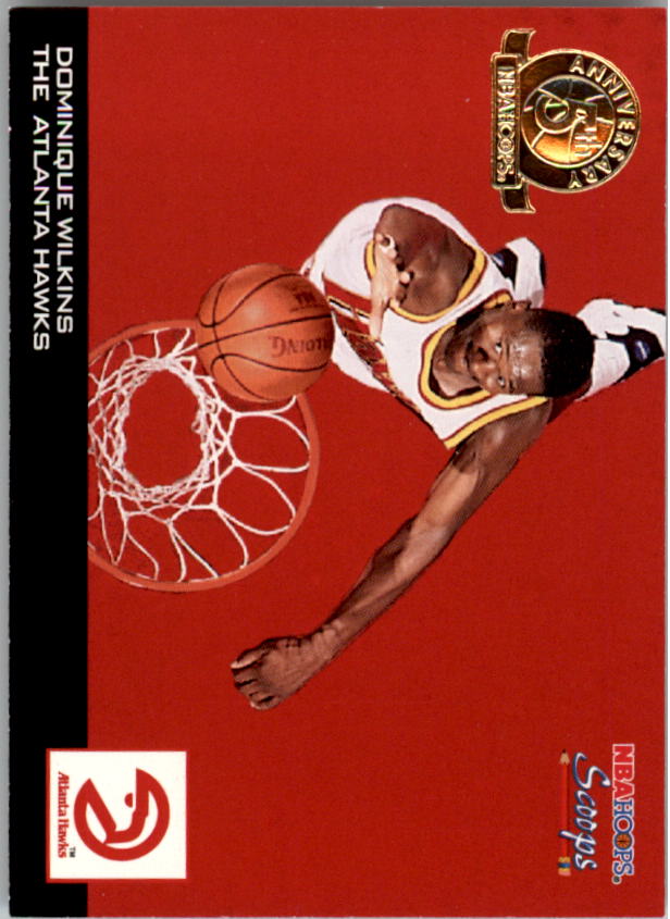 1993-94 Hoops Scoops Fifth Anniversary Gold #HS1 Dominique Wilkins