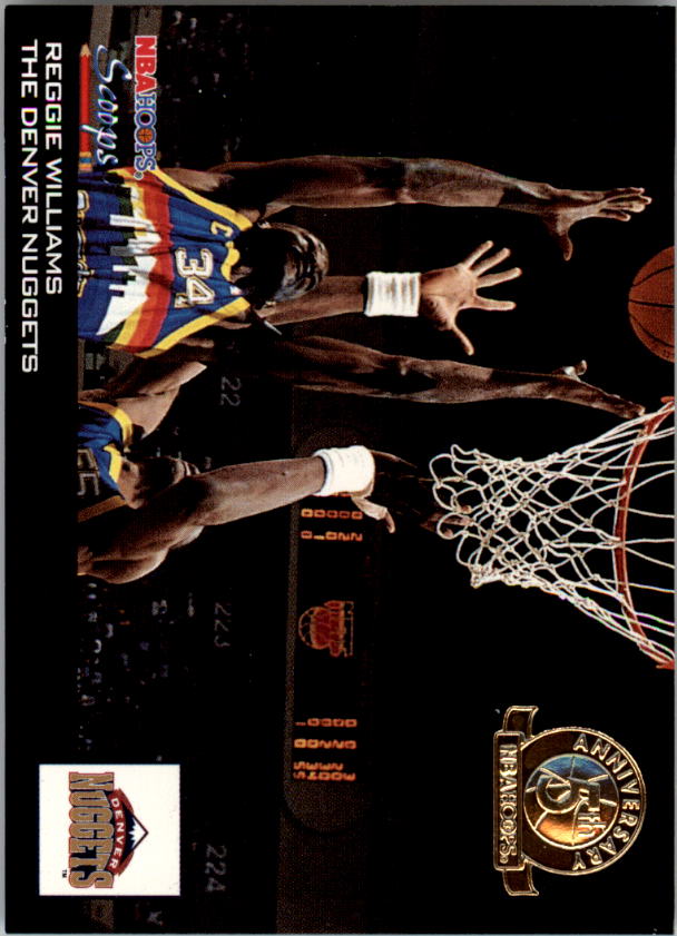 1993-94 Hoops Scoops Fifth Anniversary Gold #HS7 Reggie Williams