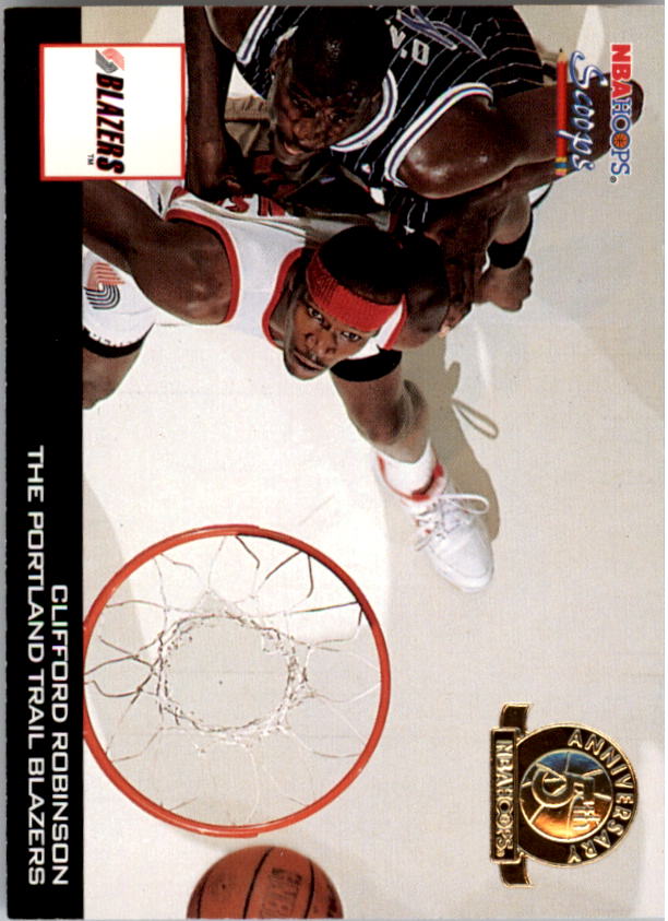 1993-94 Hoops Scoops Fifth Anniversary Gold #HS22 Cliff Robinson