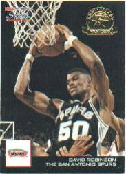 1993-94 Hoops Scoops Fifth Anniversary Gold #HS24 David Robinson