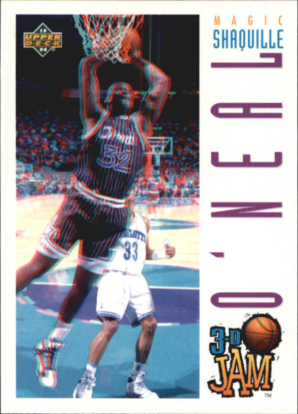 1993-94 Upper Deck Pro View #102 Shaquille O'Neal 3DJ