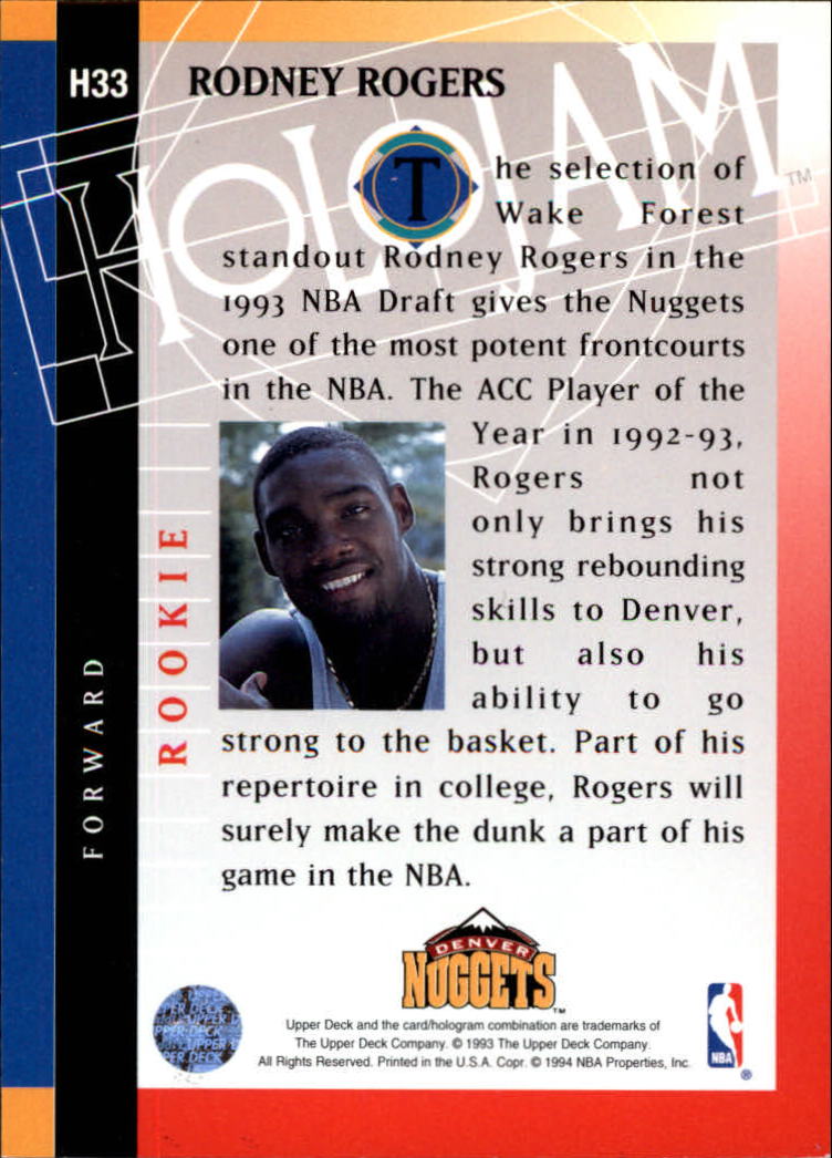 Sports Card Back