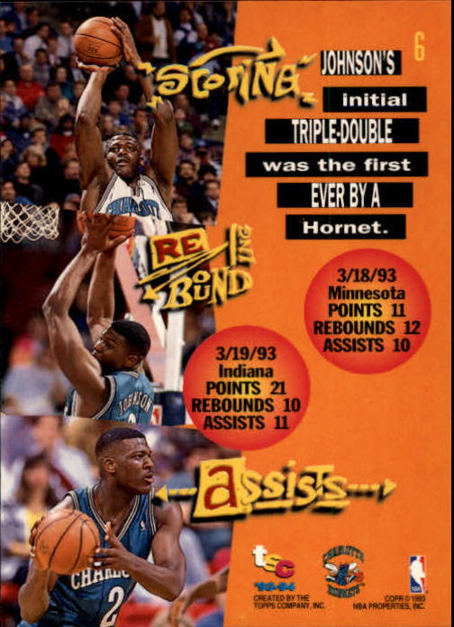 Sports Card Back