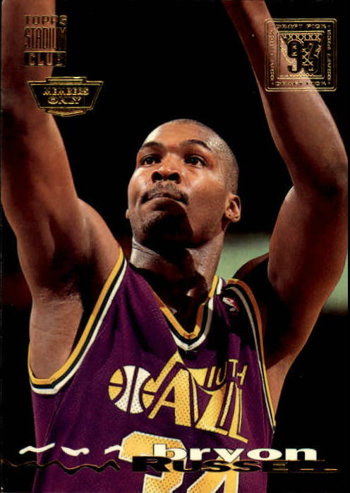 1993-94 Stadium Club Members Only Parallel #199 Bryon Russell