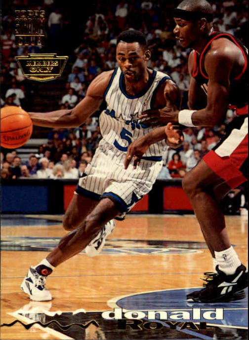 199394 Stadium Club Members Only Parallel Basketball Card 291 Donald