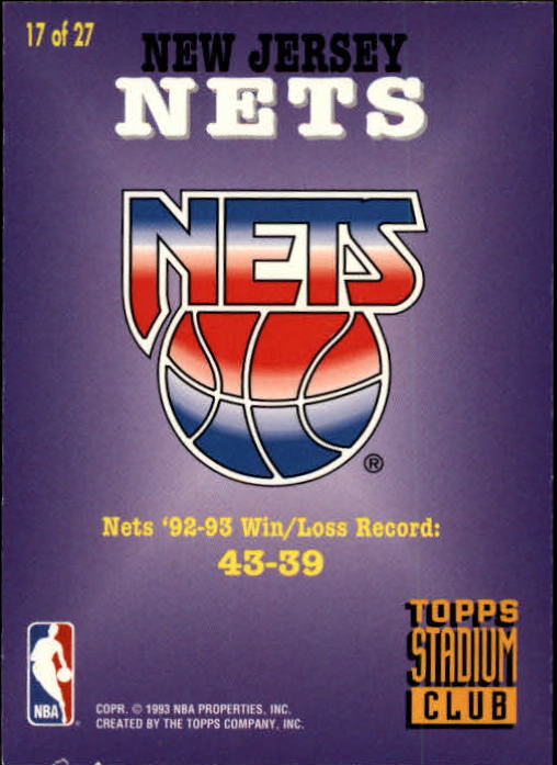 Sports Card Back
