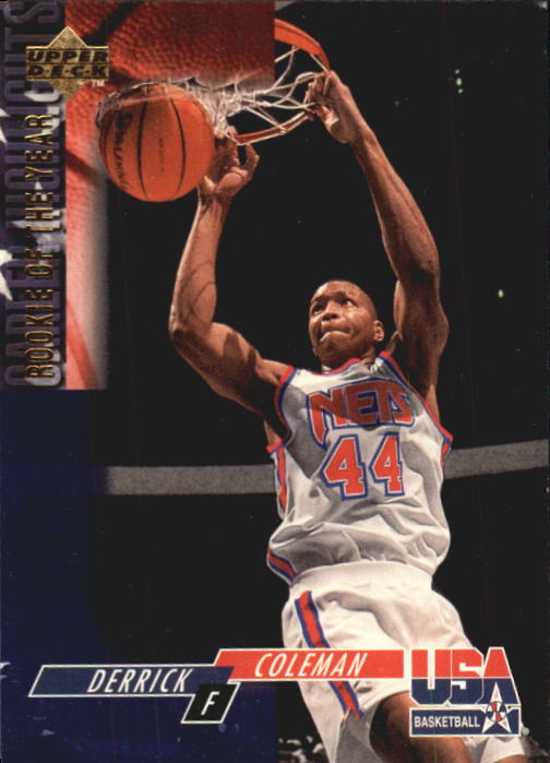 Lot Detail - 1990-91 Derrick Coleman Rookie New Jersey Nets Game