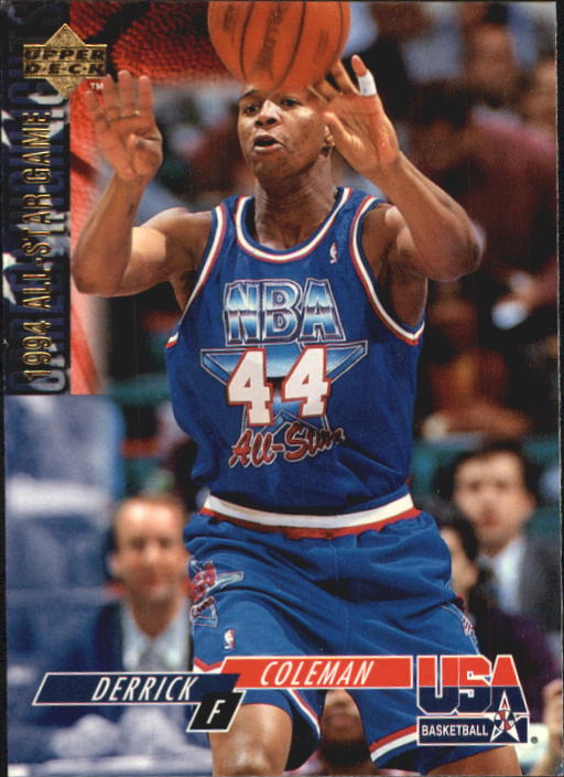 1994 Upper Deck USA #4 Derrick Coleman/1994 All-Star Game