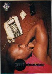 1994 Upper Deck Jordan Rare Air #55 Michael Jordan/(Resting on sofa beside telephone)