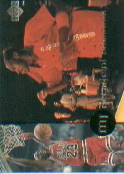 1994 Upper Deck Jordan Rare Air #63 Michael Jordan/(Cheering on sidelines)