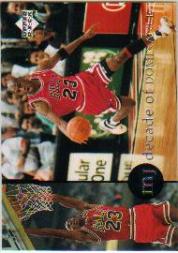 1994 Upper Deck Jordan Rare Air #83 Michael Jordan/(Driving down court)