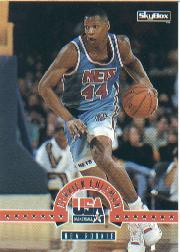 1994 SkyBox USA #38 Derrick Coleman/NBA Rookie