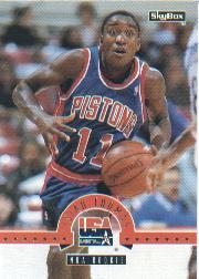 1994 SkyBox USA #44 Isiah Thomas/NBA Rookie